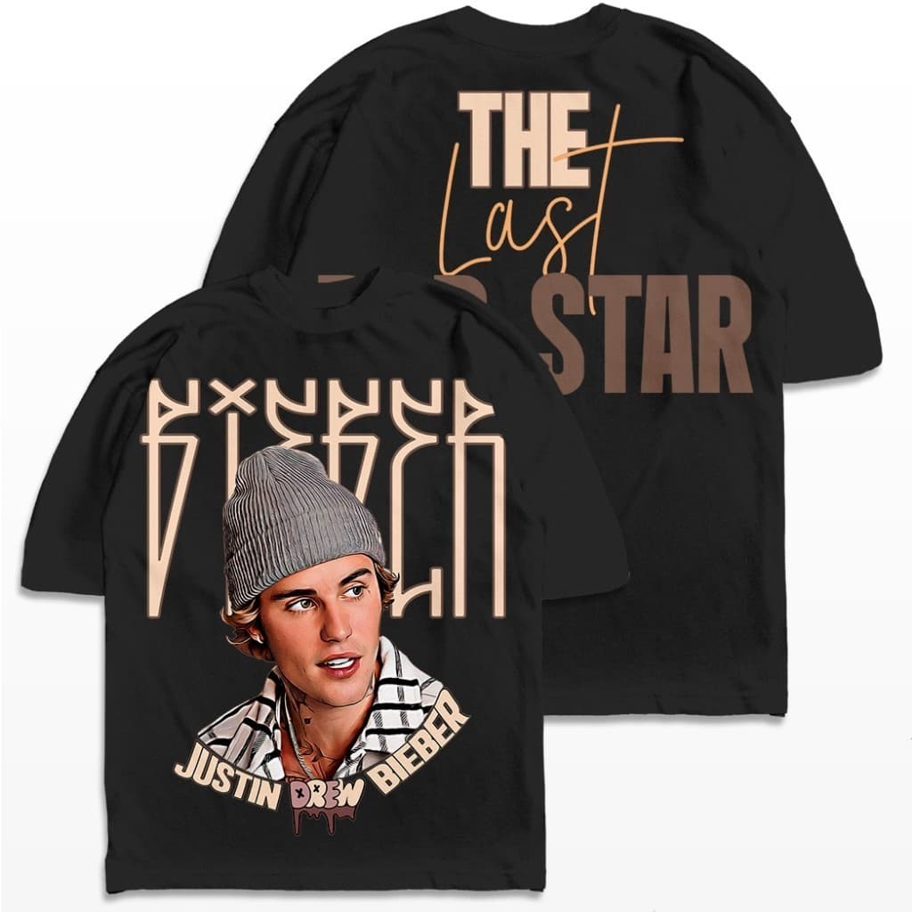 Camiseta Moda Vintage Justin Bieber Unissex 100% algodão