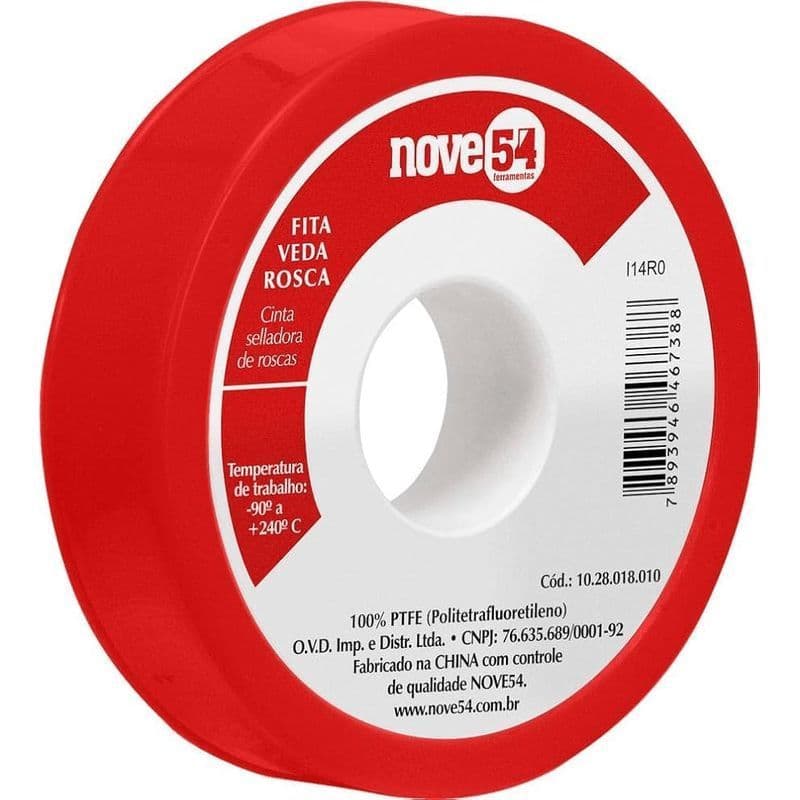Fita Veda Rosca 18mm X 25 metros 954 18x25m