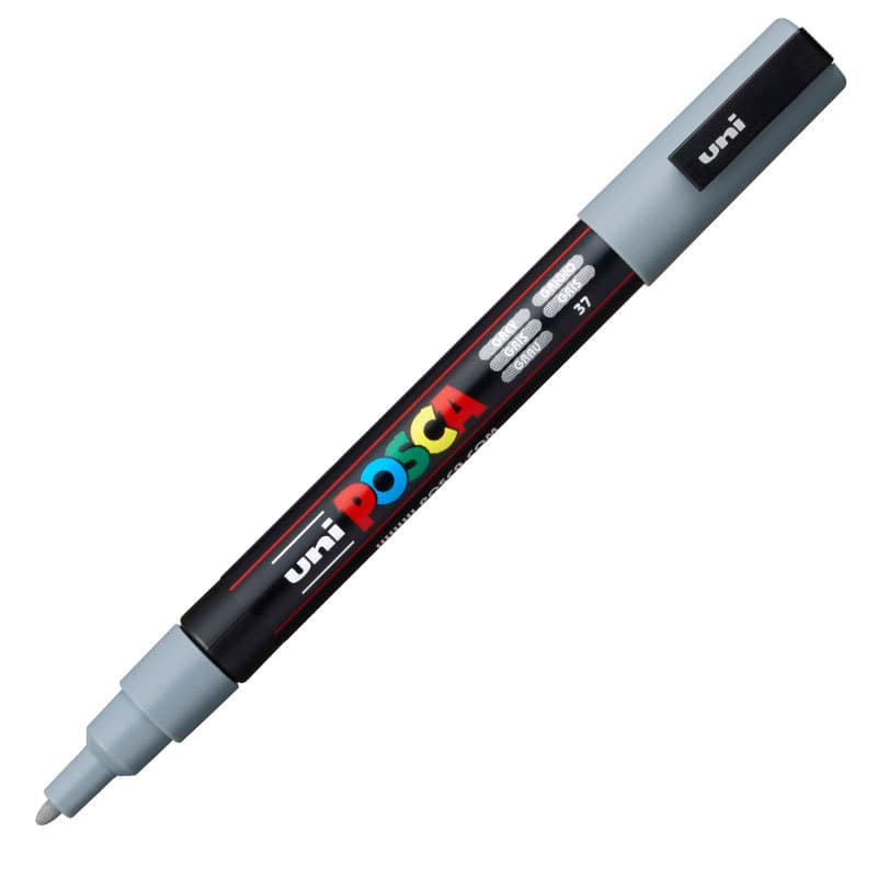 Caneta Posca PC-3M Cinza Uni-Ball