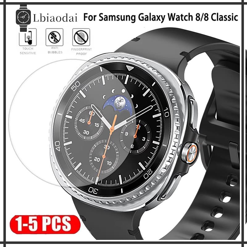 Kit 6 Película De Vidro Temperado 3D Para Relógio Smartwatch Samsung Galaxy Watch 9 8 40mm 44mm Classic 46mm Ultra