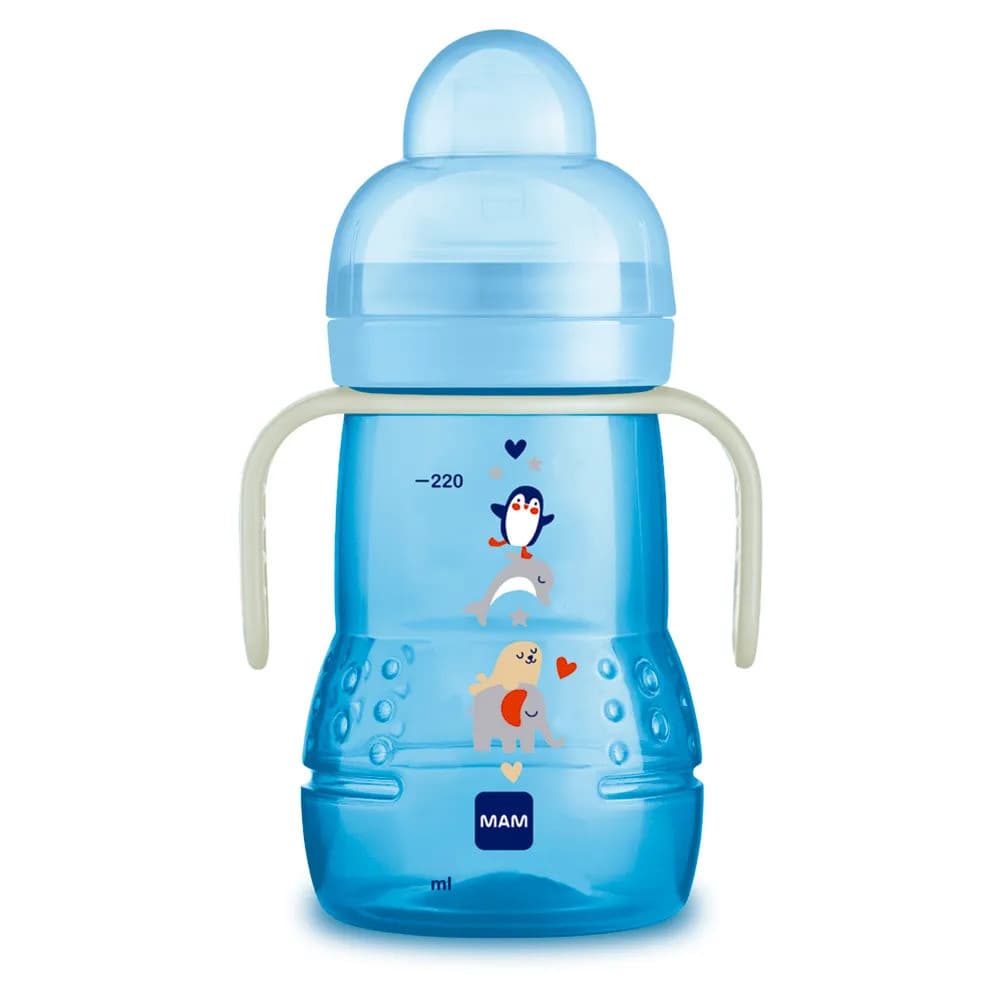 Copo Trainer Night 220mL Azul - MAM