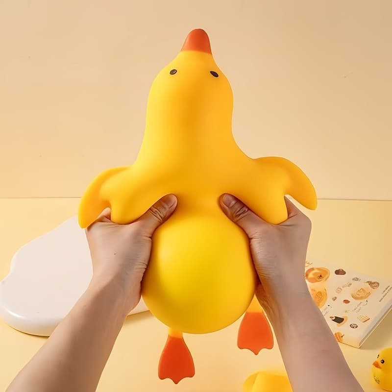 Squishy Antiestresse Pato Fidgets Brinquedos Bonito Ganso Animais Ventilação Para Crianças Adultos Descompressão Estiram