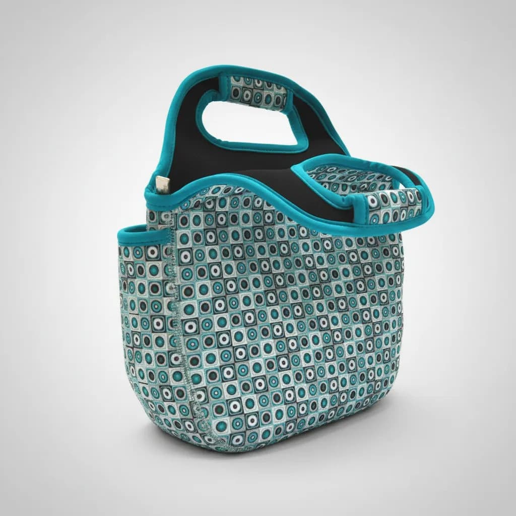 Bolsa Lancheira Multiuso Reliza Light Poá Náilon Resistente
