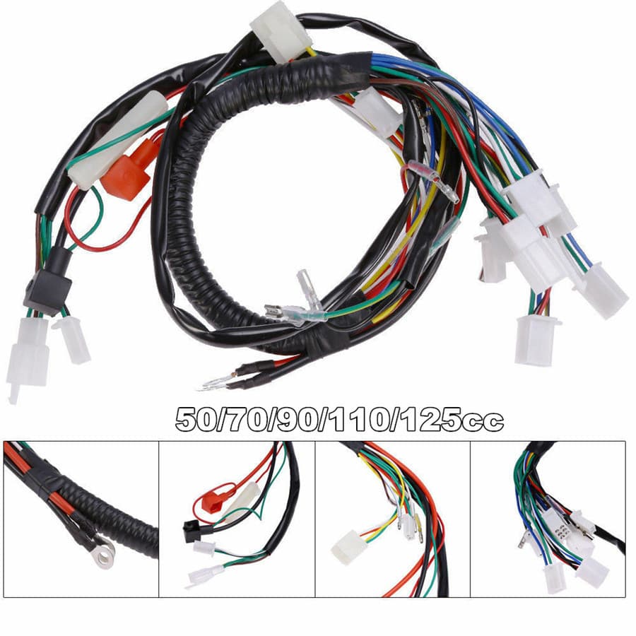 Para Chicote Elétrico Chinês ATV UTV Quad 4 Rodas 50/70/90/110/125cc