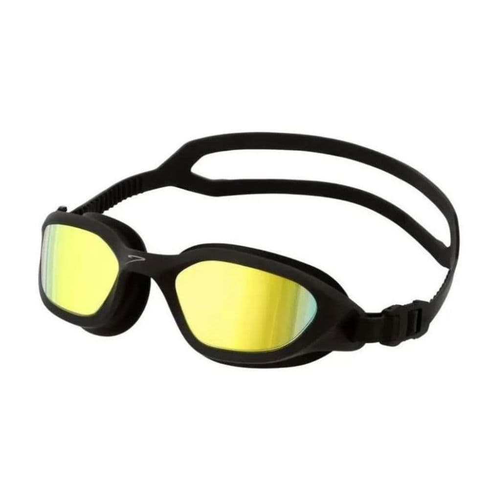 Óculos De Natação Speedo Modelo Swell Preto Gold