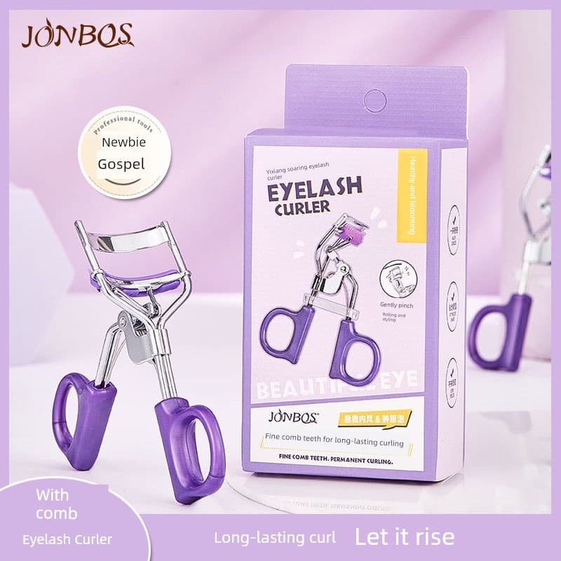 JONBOS curling cílios modelador feminino portátil grande angular girassol curling modelador de cílios de longa duração