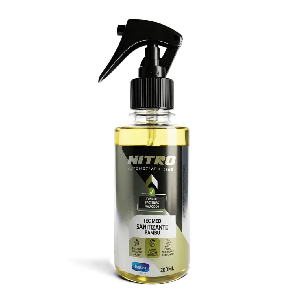 SANITIZANTE BAMBOO CHEIRINHO AUTOMOTIVO FRESCOR NATURAL NITRO 200ML