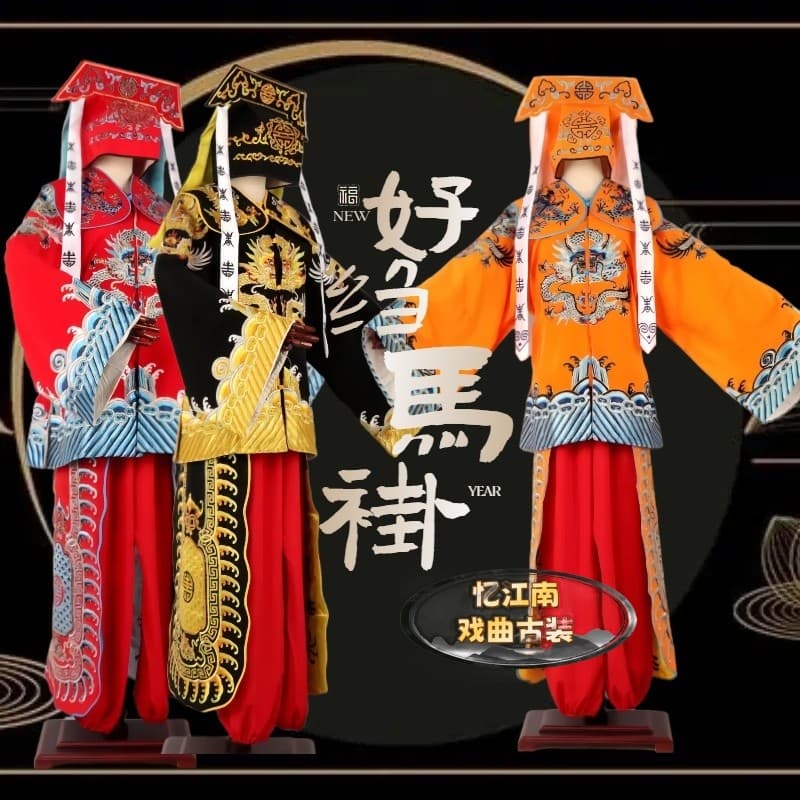 Drama desempenho traje Peking drama esboço palco antigo traje dinastia Ma Han Zhang longo Zhao Hu Kaifeng casa Bao Qingt