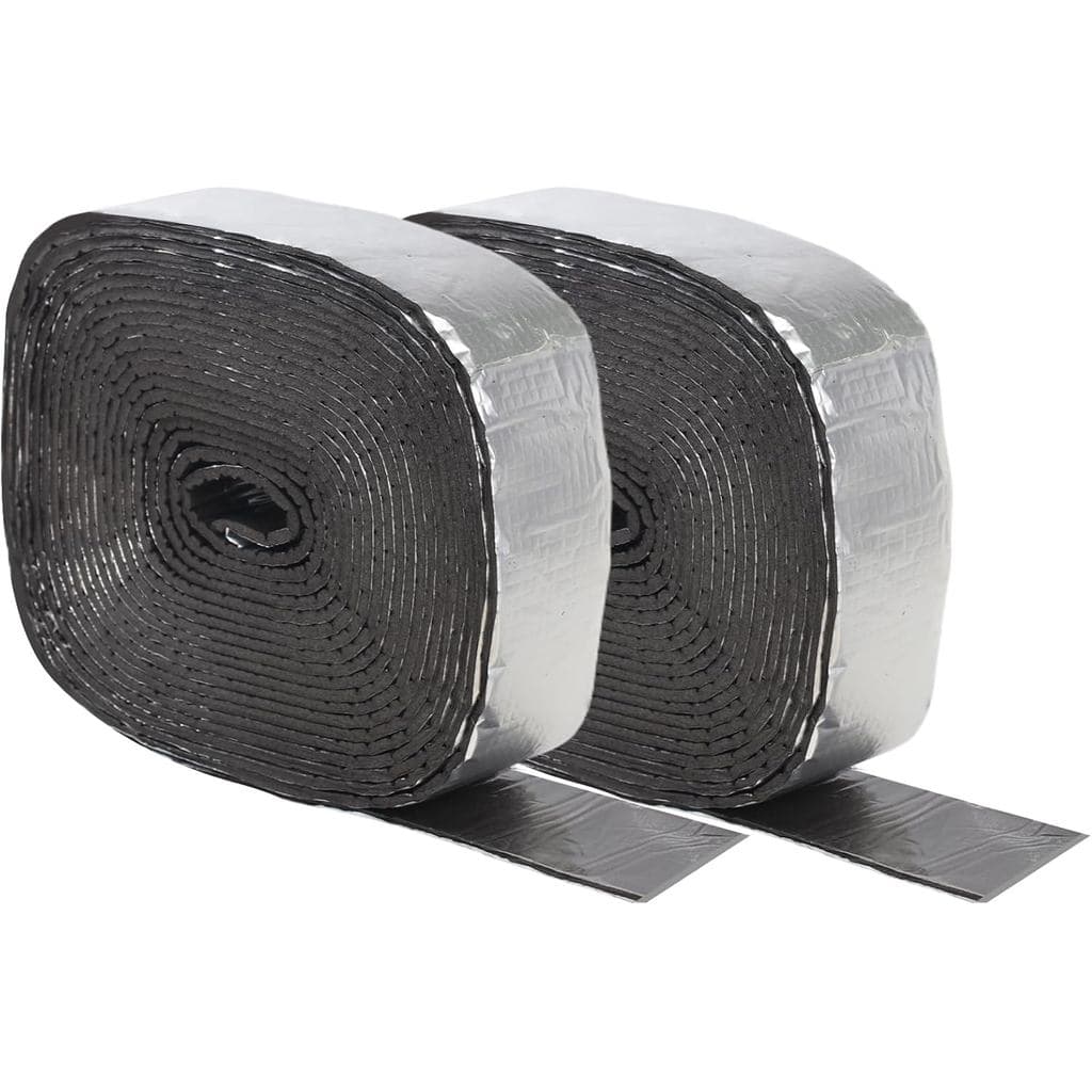 2 Rolos de Fita Isolante para Tubos de 32,8 Pés x 3 Polegadas, Envoltório Isolante para Tubos em Espuma Autoadesiva e Fi