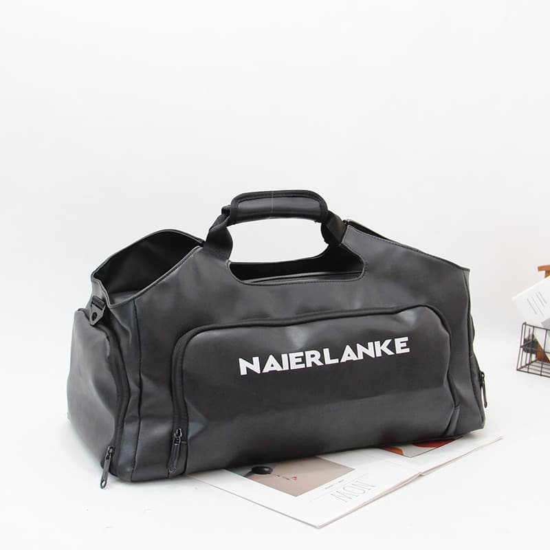 Bolsa de separação seca e molhada, bolsa de viagem de grande capacidade, versão coreana, bolsa de ginástica, viagem de n