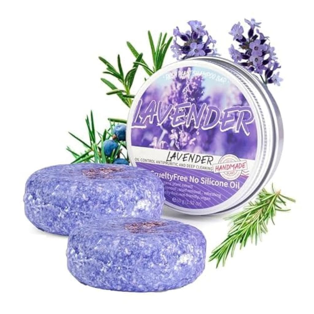 QUAAM2PCS Barra de Shampoo para Cabelos Grisalhos, PurpleRain Barra de Shampoo para Cabelos Grisalhos, Barras de Shampoo