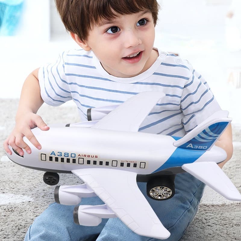 Modelo de Aeronave de Inércia Pesada Brinquedos Infantis Carro de Jardim de Infância