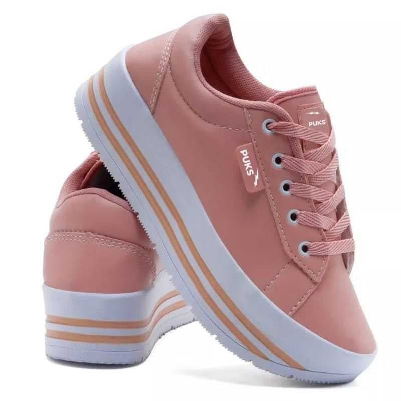 Tenis Femenino Adulto Plataforma Leve Confortável Na Promoçao Lançamento TENIS CASUAL