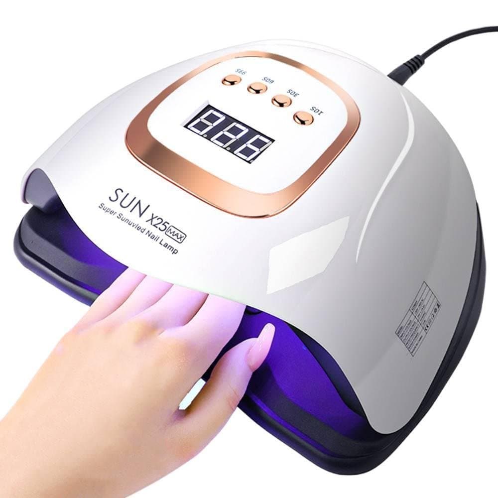 Secador de Unhas em Gel LED/UV 380W X25 Lâmpada de Luz Azul 81LED