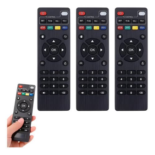 Kit 3 Controle Remoto Smart Tv Aparelho Tv Box Pro 4k
