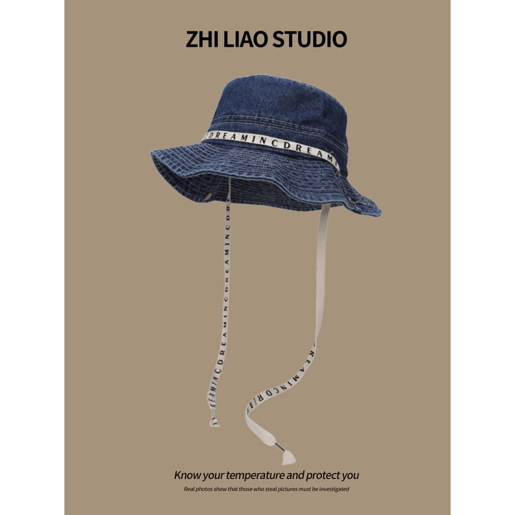 2024 novo estilo atado ocidental Cowboy chapéu feminino primavera verão Retro All-Match pára-sol caminhadas chapéu ao ar
