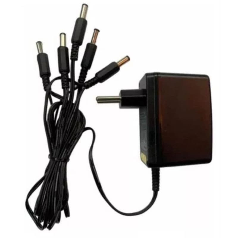 Fonte Para Pedaleira Pedal 9v 2a C/ 5 Saídas Bivolt Envio rápido