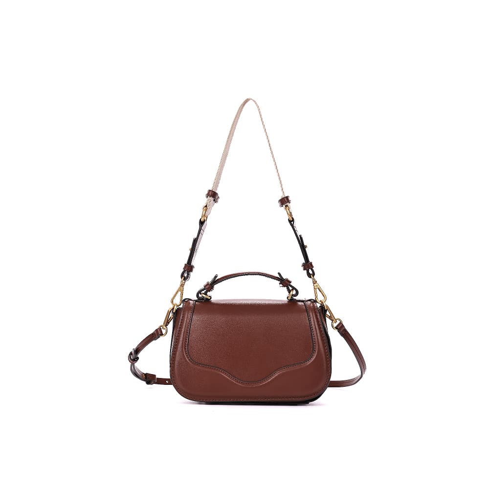 bolsa femenina Bolsa 2025 novo estilo elegante All-Match saco do mensageiro de um ombro feminino simples Casual pequeno