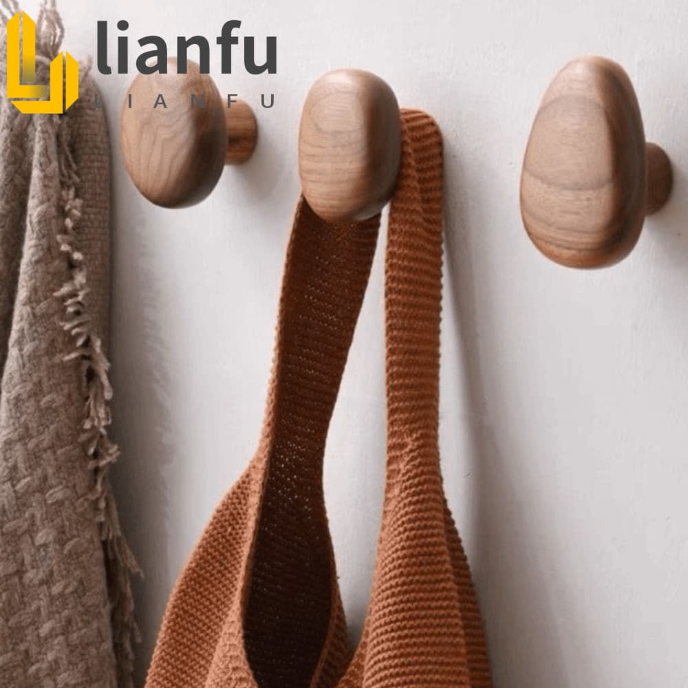 LIANFU 4 Peças De Gancho , Cabide De Suspensão Sem Perfuração De Design Simples , Rack De Armazenamento De Casaco De Nog