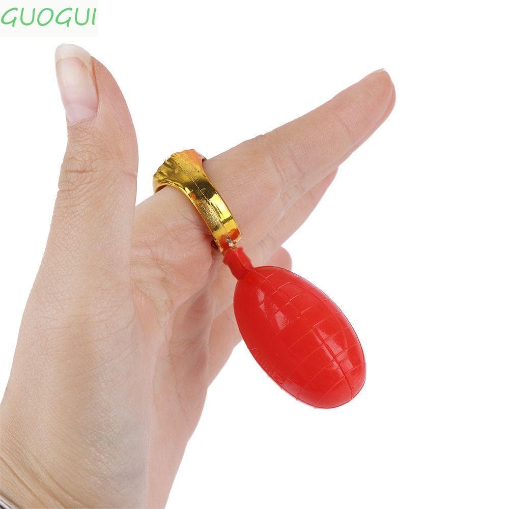 GUOGUI Anel De Água Brincadeira Engraçada Piadas Spray Do Dia Da Mentira