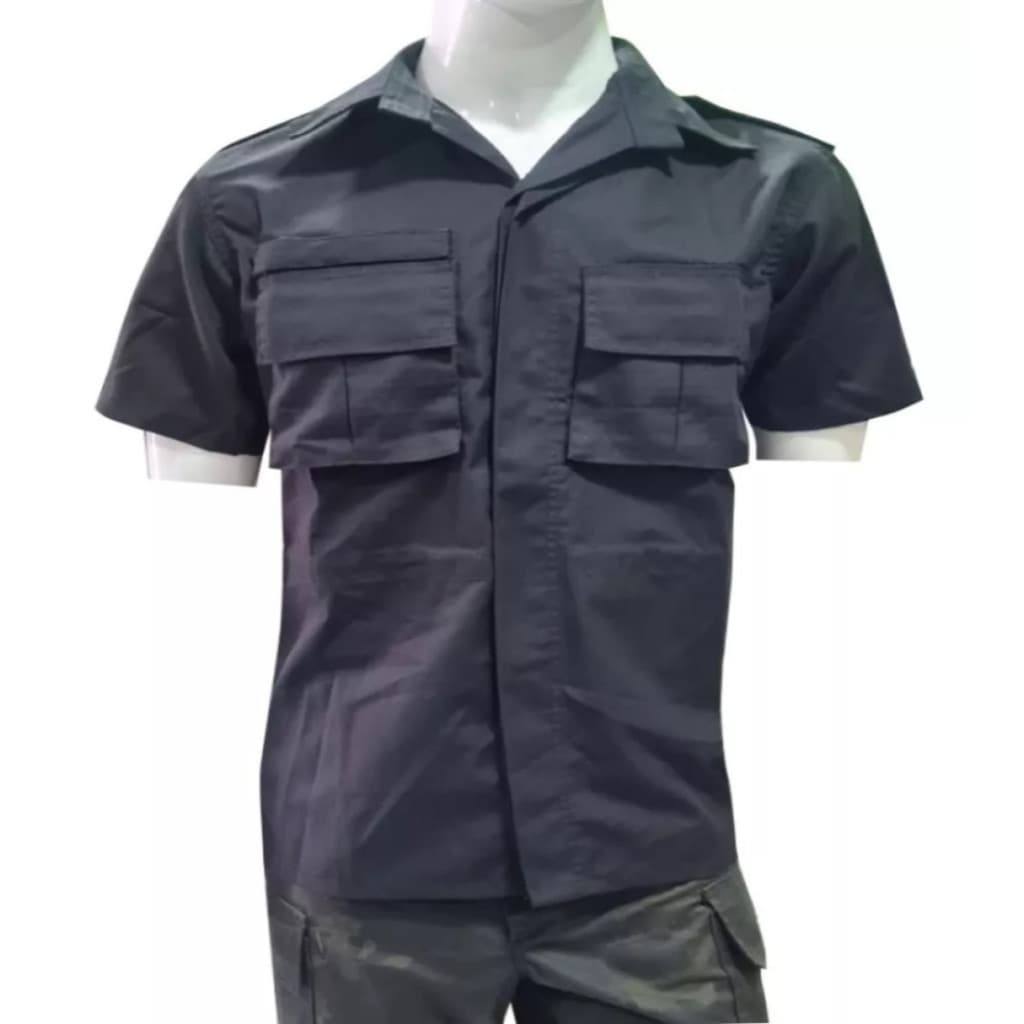 Camisa Gandola Rip Stop Manga Curta Segurança Vigilante