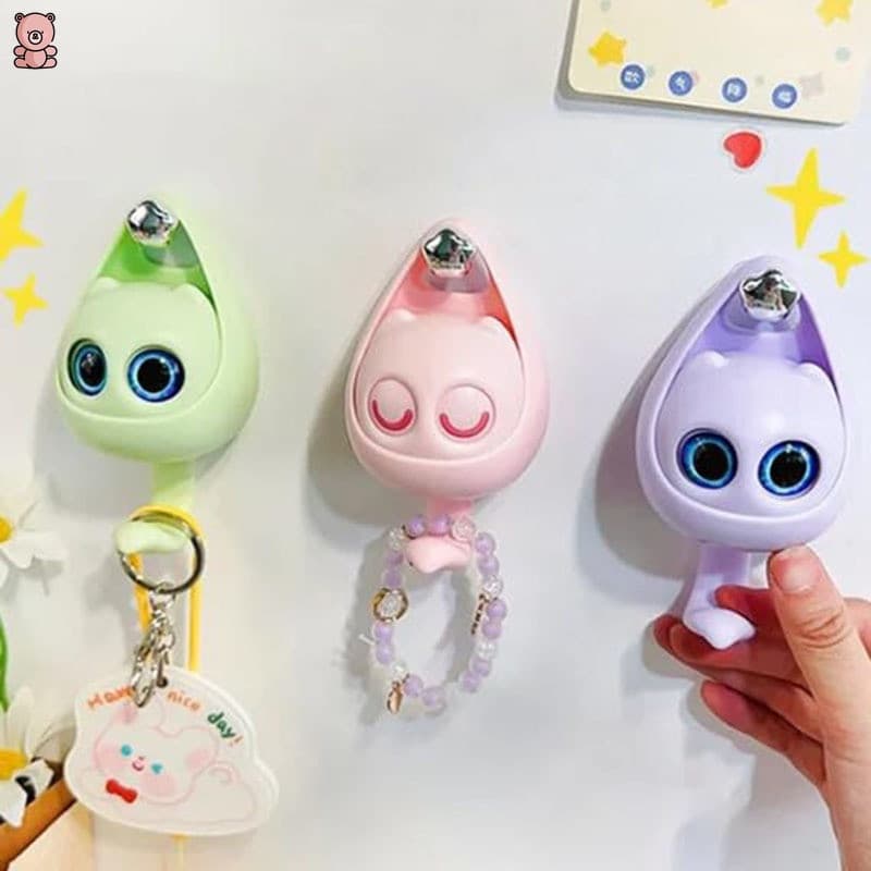 Gancho Criativo E Fofo De Gato Wink , Para Pendurar Decorativo De Parede YUE