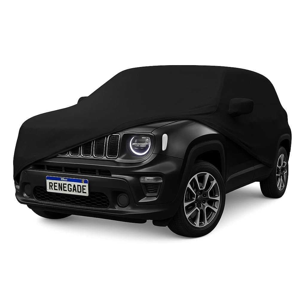 Capa Cobrir Carro Malha Anti Risco Poeira Proteção Uv Para Jeep Renegade