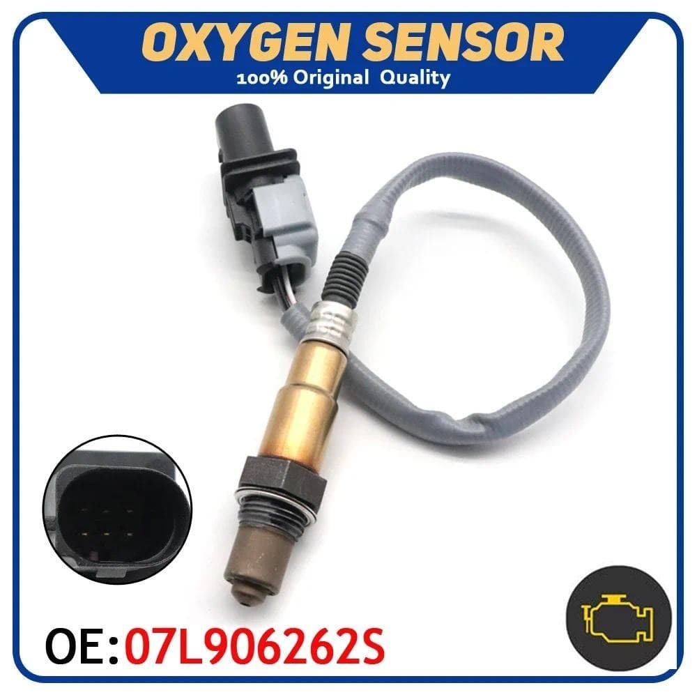 Sensor De Oxigênio Lambda O2 Com Relação De Combustível De Ar 07L906262S Para AUDI A4 A5 A6 A8 5.2L Q5 1.8 2.0 TFSI Q7 3
