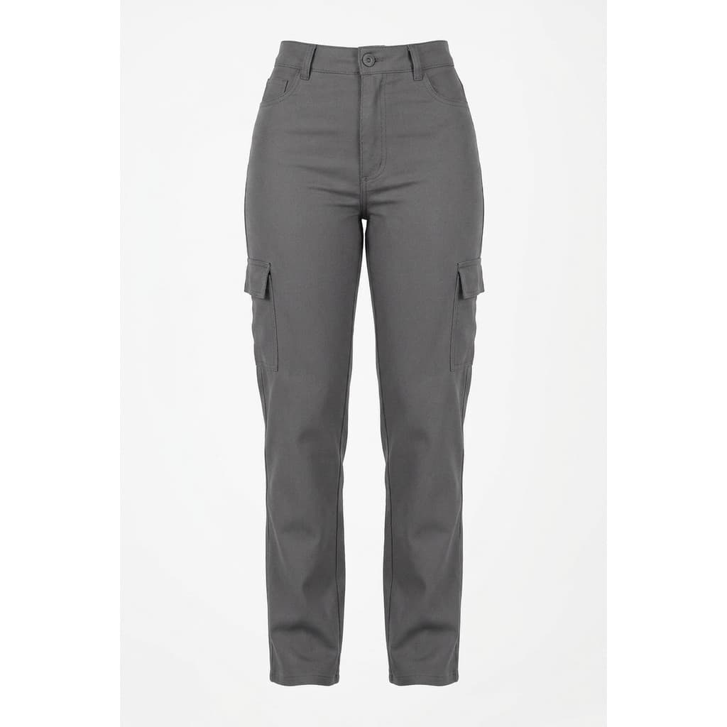 Calça Feminina Cargo Chumbo
