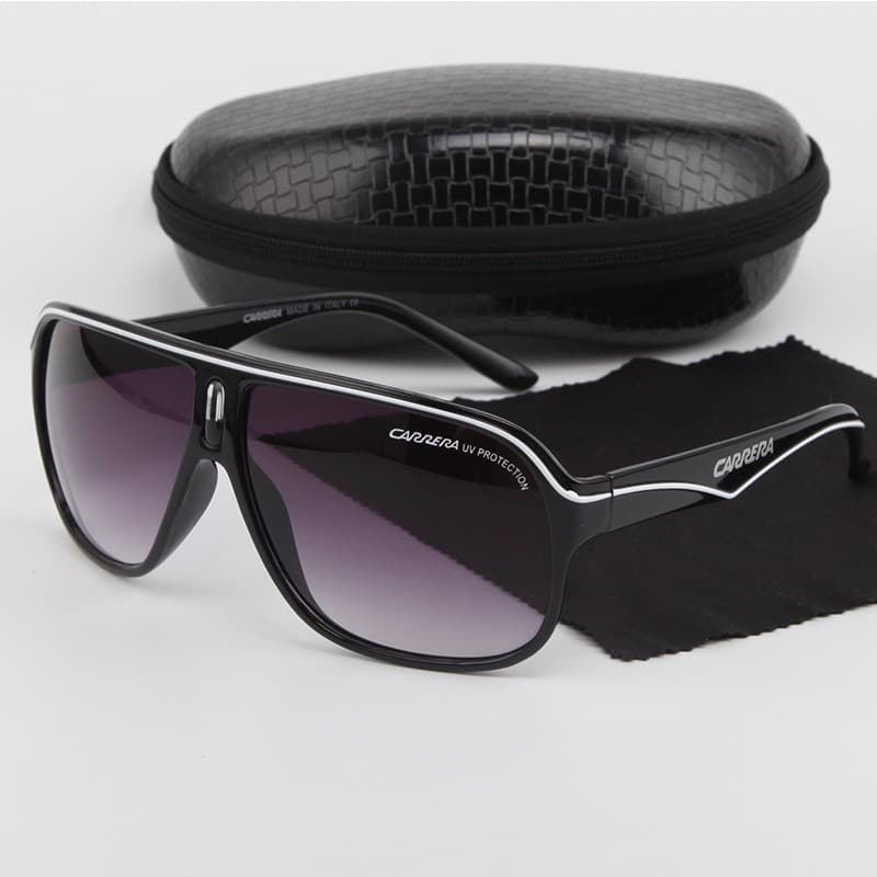 Moda Óculos de Sol Homens Mulheres Retro Armação Grande Ciclismo Proteção Ultravioleta UV400