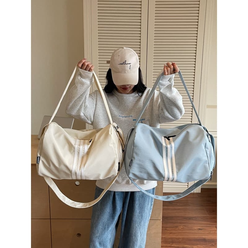 Bolsa esportiva feminina bolsa de ginástica de grande capacidade bolsa de viagem de curta distância bolsa de natação lev