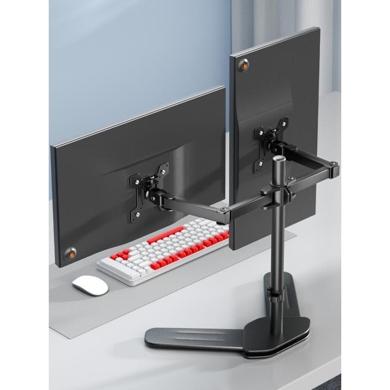 Novo estilo 47-90cm suporte de monitor Desktop Base de computador sem perfuração braço robótico tela rotativa suporte de