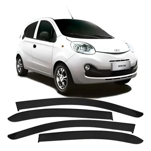 Calha De Chuva Acrilica Fumê New Qq 2015 A 2020 4 Portas