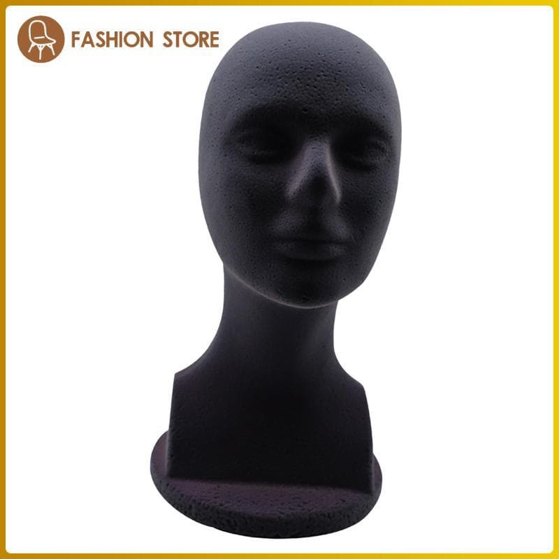 [Wishshopeelq] Homem Isopor Manequim Cabeça Modelo Jóias Fone De Ouvido Expositor Resistente