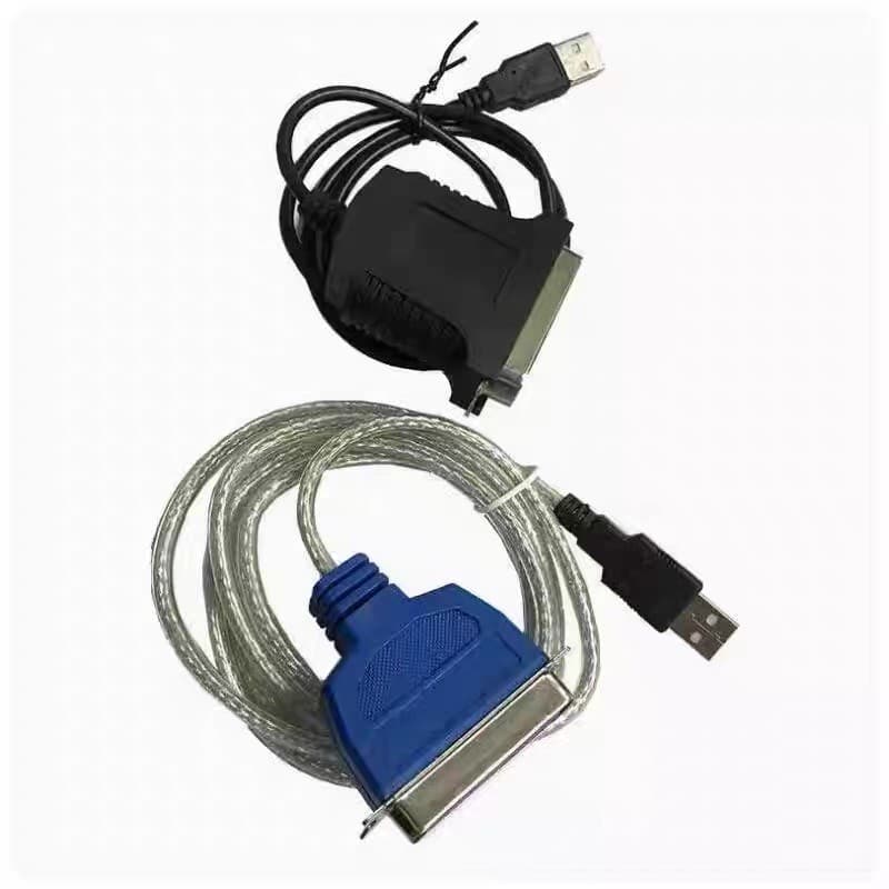 Cabo de impressão 1284 usb para porta paralela cabo de impressora USB2.0 porta paralela à moda antiga 36 pinos sem Drive
