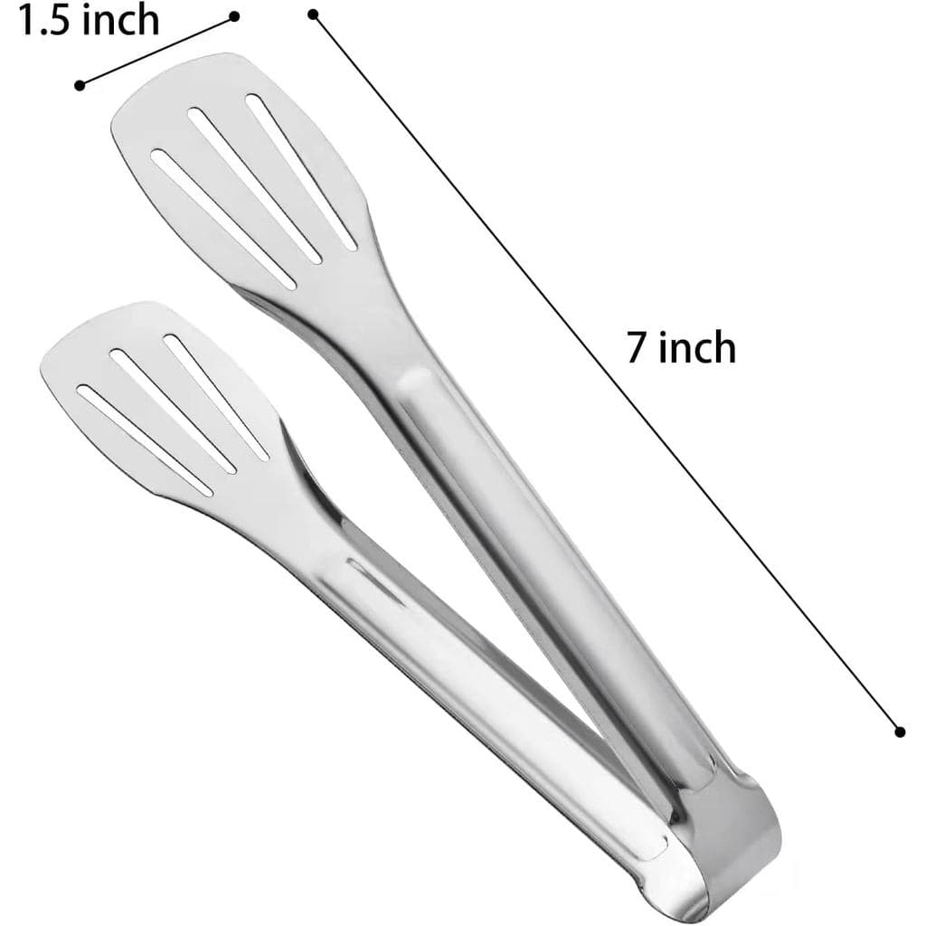Pinças de Servir para Cozinha, Pinças para Buffet, Pinças de Aço Inoxidável para Alimentos, Pinças Pequenas, Pacote com