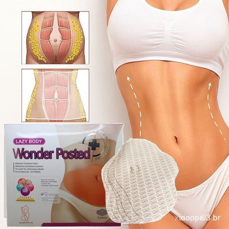10 peças adesivos de barriga grande pessoas preguiçosas barriga estreita barriga estreita Nar