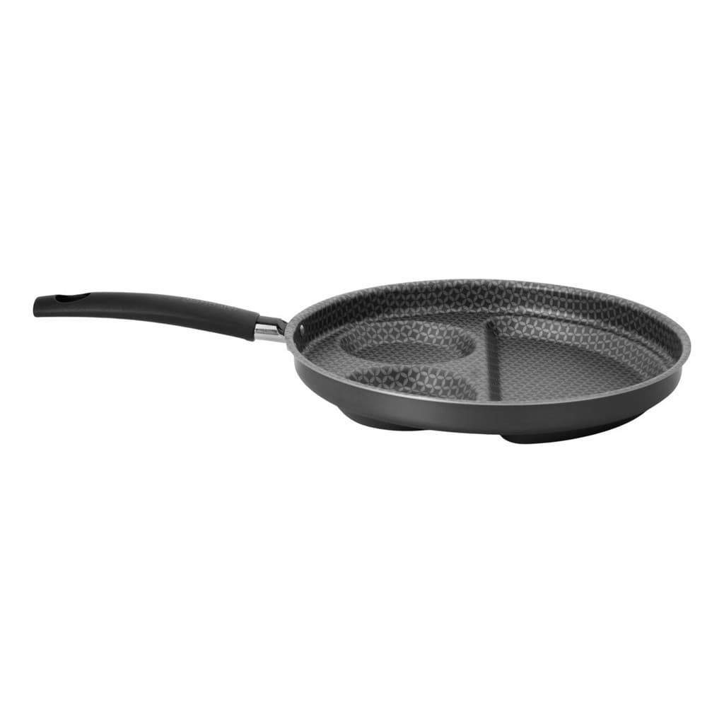 Frigideira Antiaderente Breakfast Multiflon Para Ovos Bacon Café da Manhã Panela Cozinha Fogão