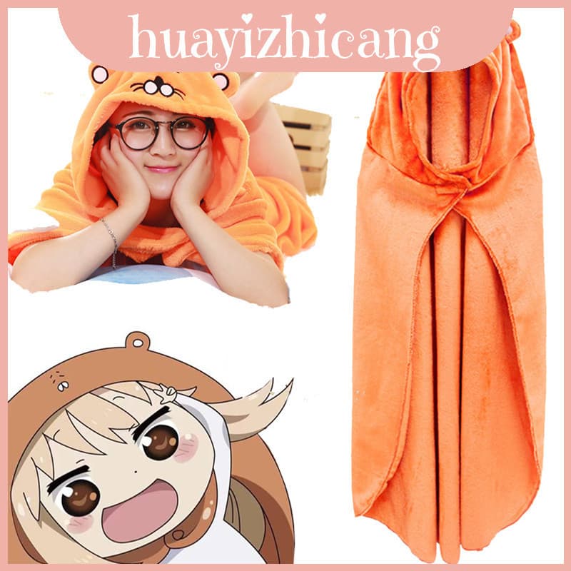 Himouto De Alta Qualidade ! Cobertor De Cosplay Com Capuz De Flanela Umaru-chan Para Todos Os Fãs