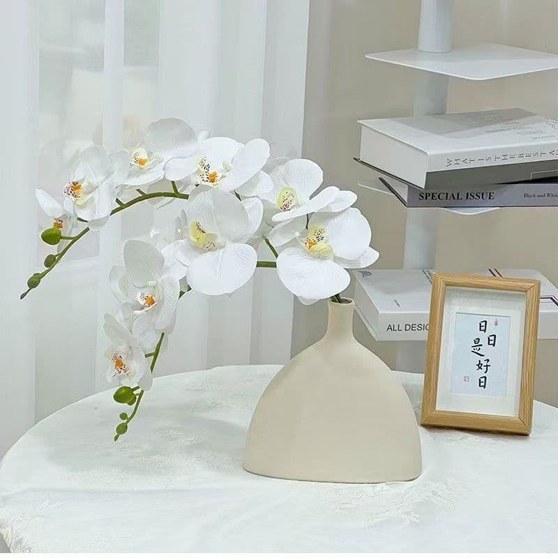 Instantâneo de cabelo / buquê de simulação de orquídea / decoração da sala de estar