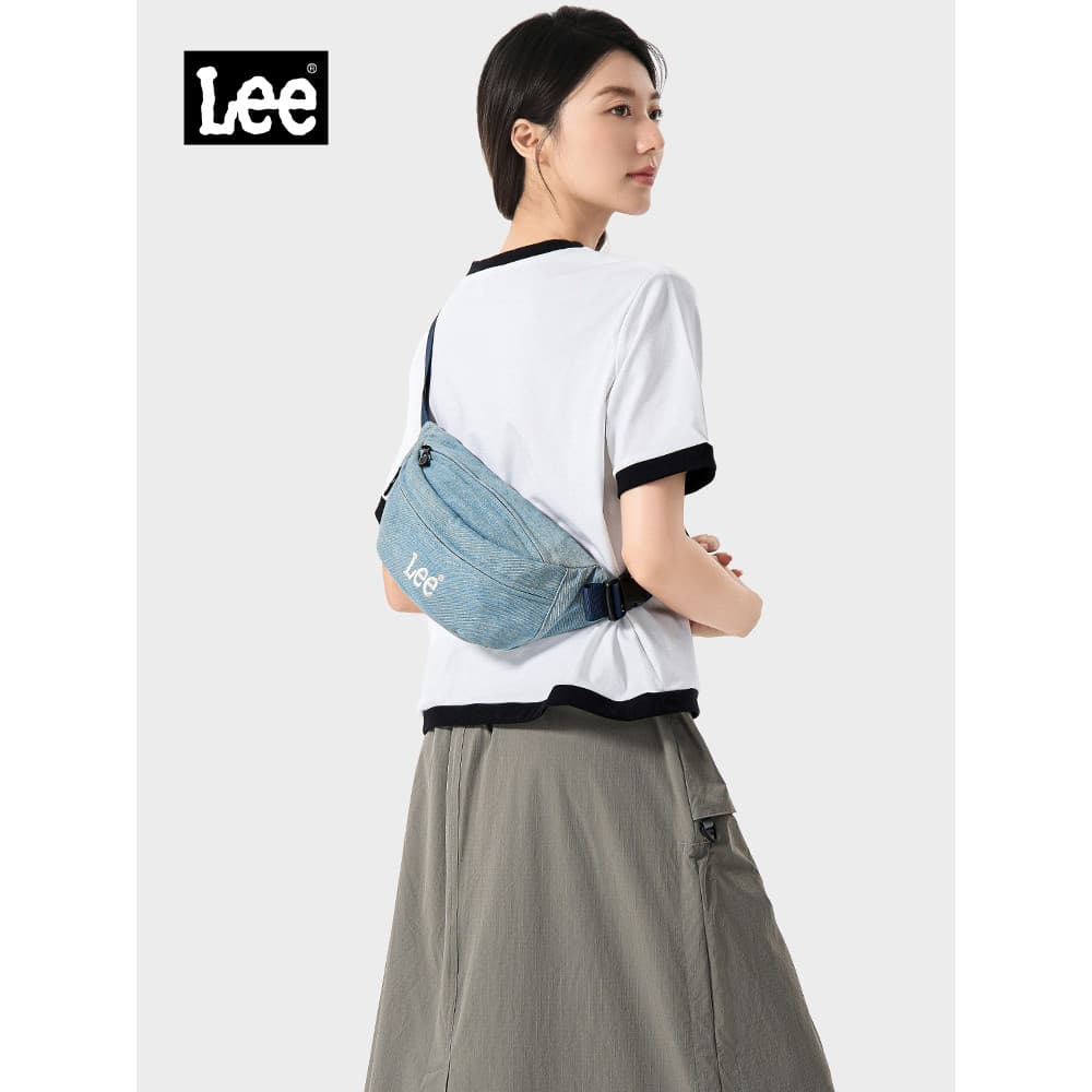 Lee simples bolsa de ombro meninas rua mensageiro saco verão novo estilo moda Commuter saco do mensageiro ciclismo cintu