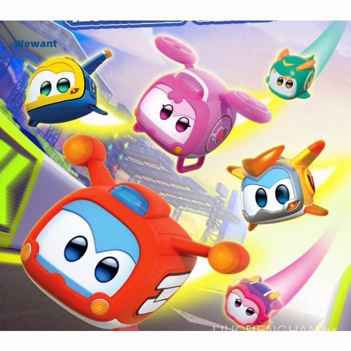 Brinquedos infantis Super Wings da Wewant, Brinquedos Infantis da Série Pet Super Wings Mini Toys K46E
