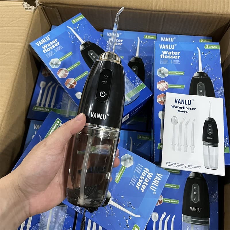 Exportar pedido alemão!Apresse até 5 metros de altura!Fio dental lavável de corpo inteiro à prova d'água IPX6 recarregáv
