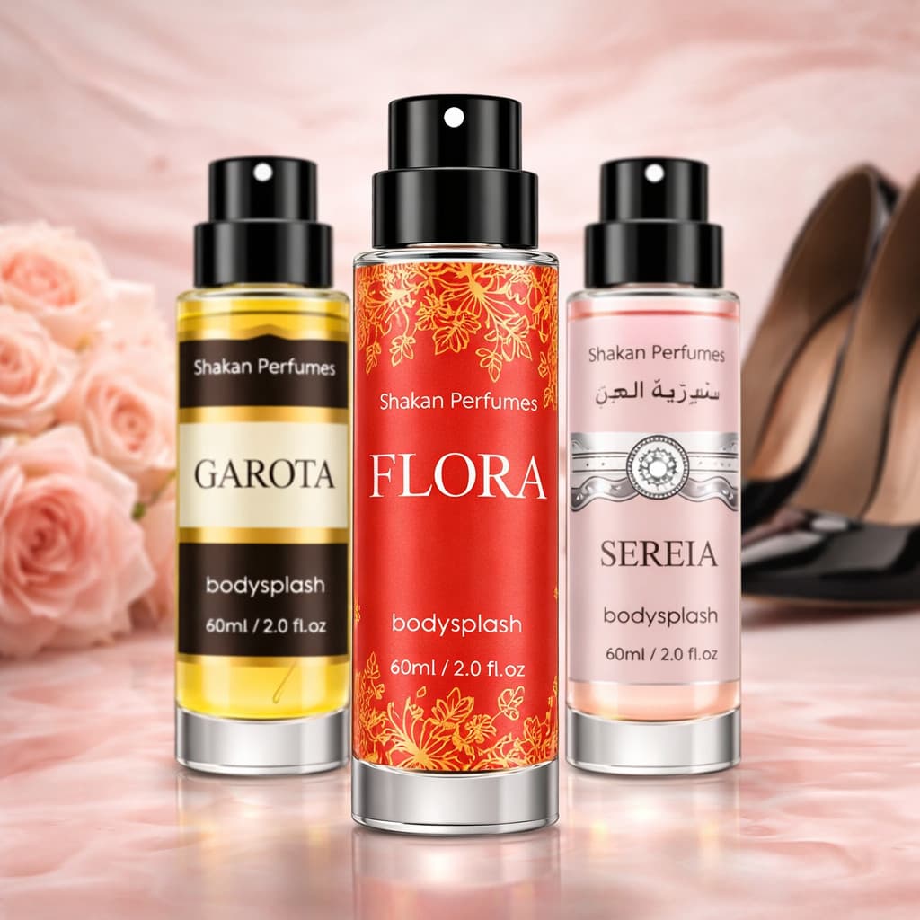 Kit 3 Bodysplash Grife Feminino Perfumes Famosos