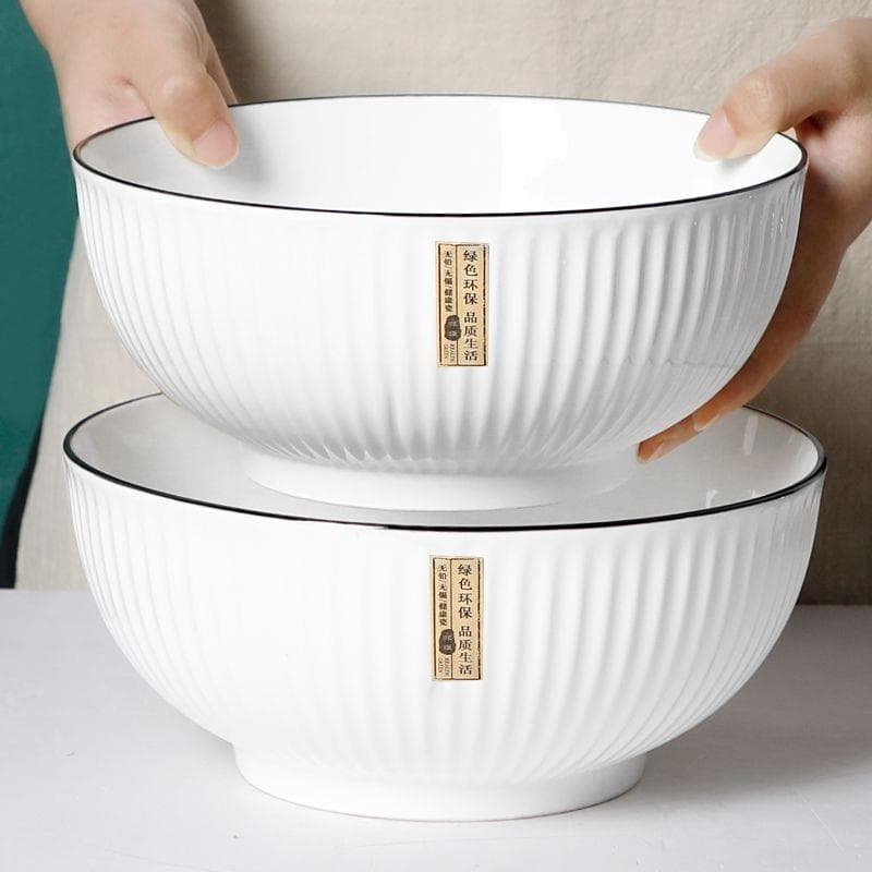Tigela de sopa Tigela de macarrão Sopa de sopa Tamanho grande Estilo japonês Tigela de grande de Tamanh