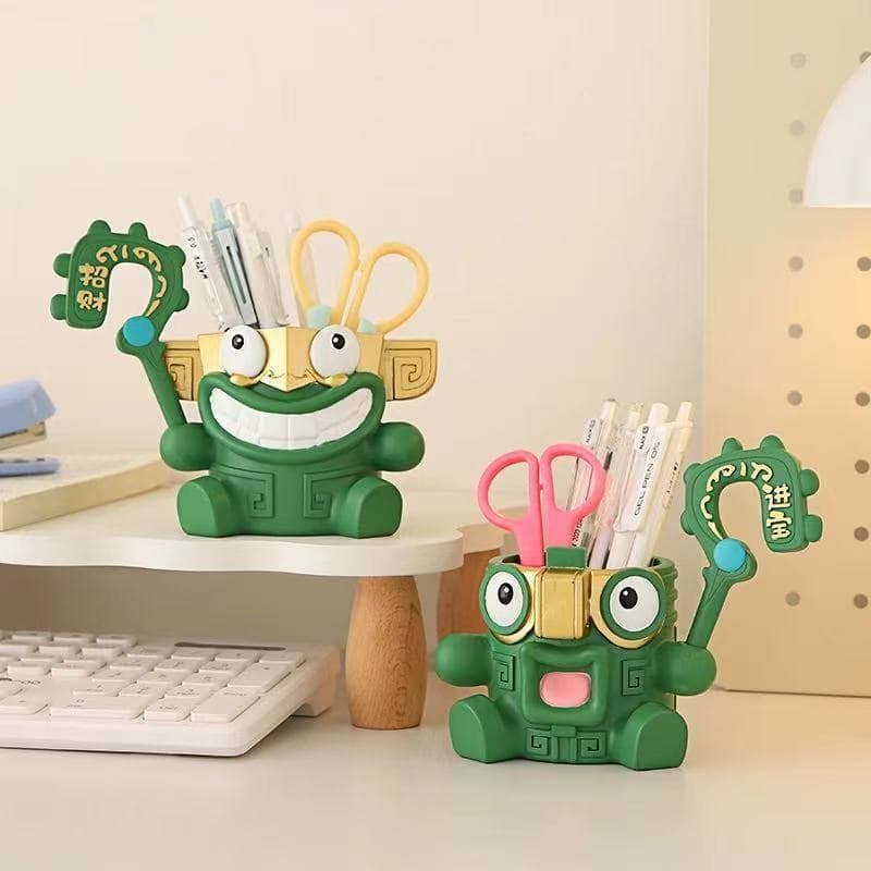 Bonito limite Animal caneta titular ornamentos mercadoria mão escritório trabalho posição Desktop descompressão criativo