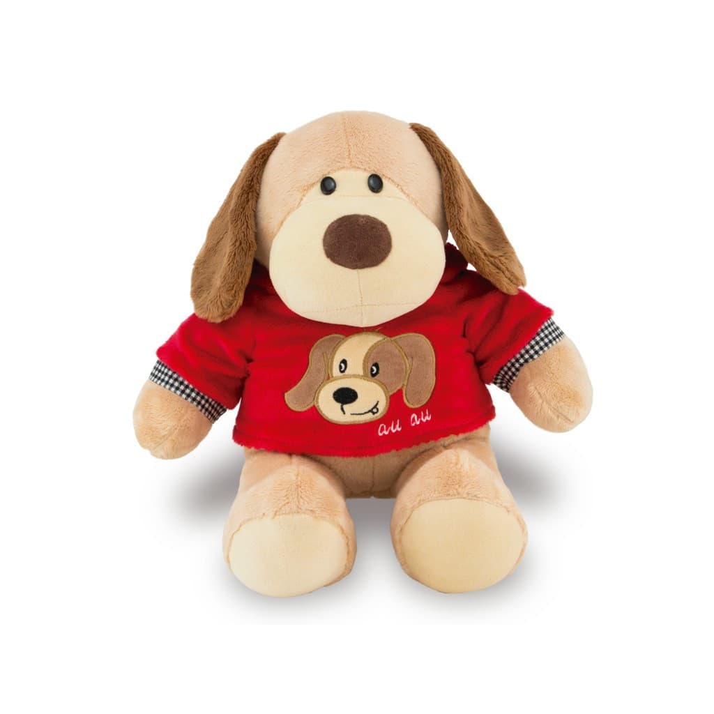 Cachorro Digão de Pelúcia 41cm Anti-alérgico com camiseta