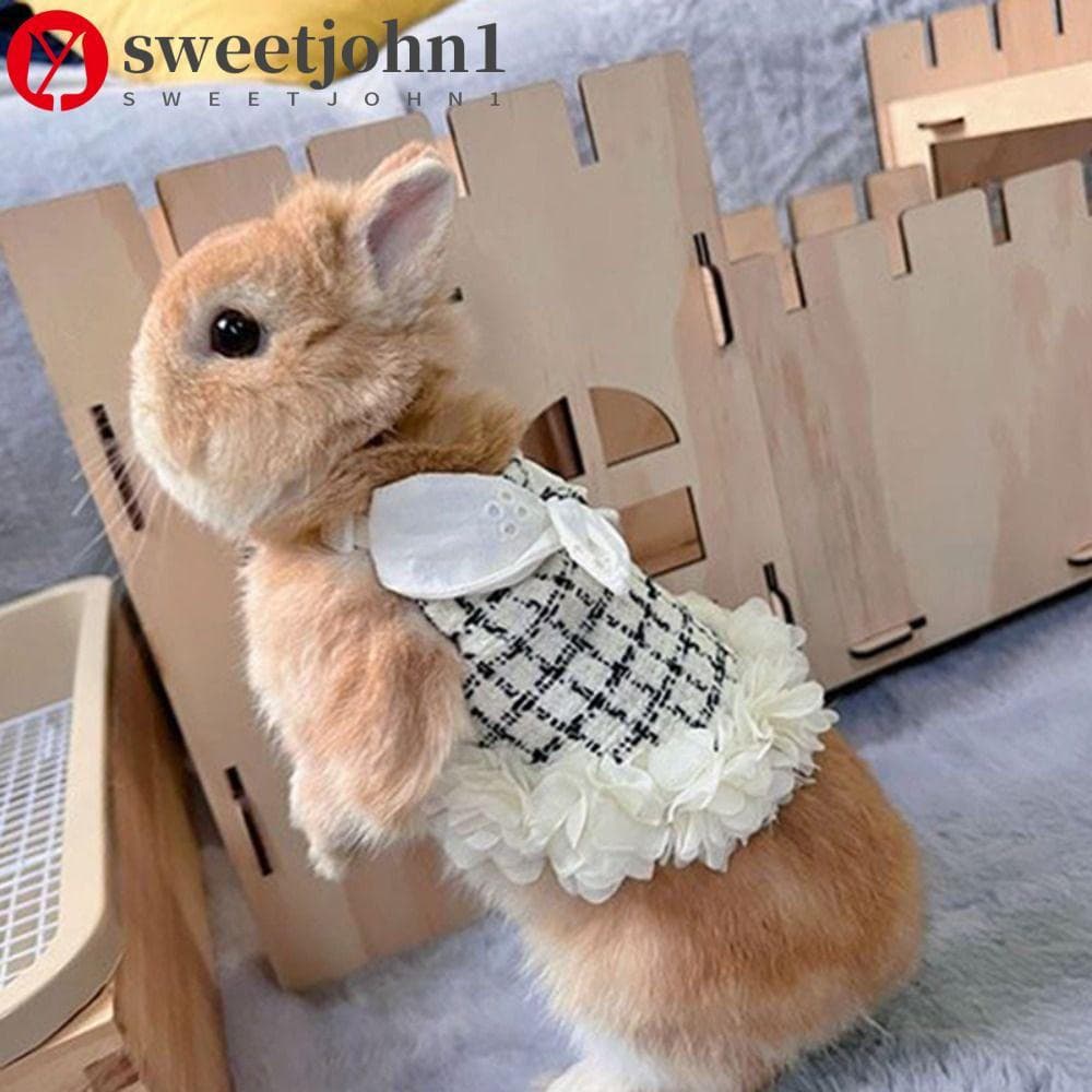 SWEETJOHN1 Arnês Externo Para Coelho , Traje De Tração Confortável Ajustável Animais De Estimação , Respirável