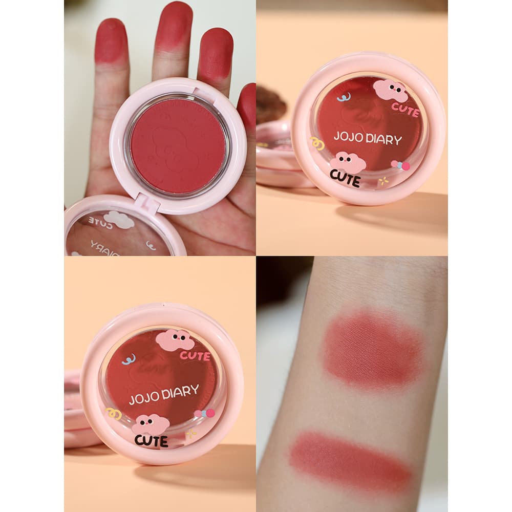 JOJO DIÁRIO Monocromático Soft Mist Blush 2025 Novo estilo de venda quente Cor de expansão de cor retrátil Super fácil d