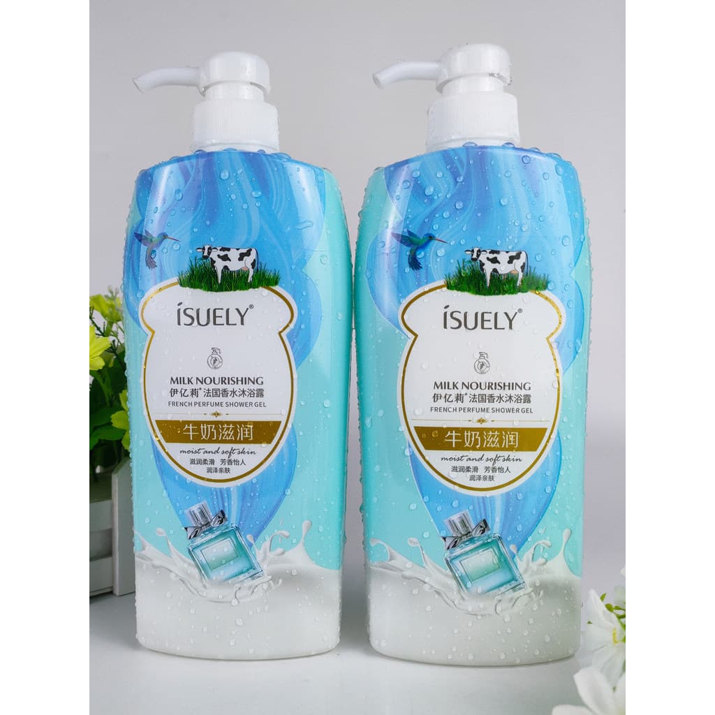 Yili leite hidratante Gel de banho hortelã fresco creme de banho das mulheres dos homens rosas refrescante pele rejuvene